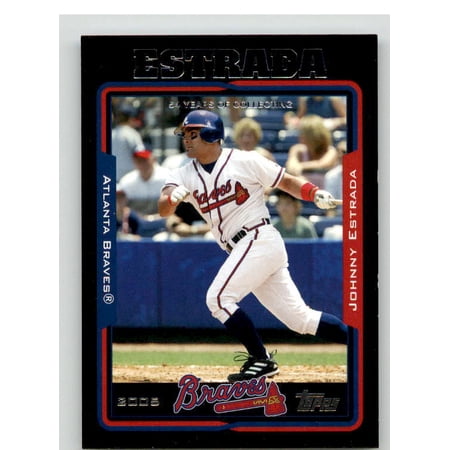 Johnny Estrada Card 2005 Topps Black #6