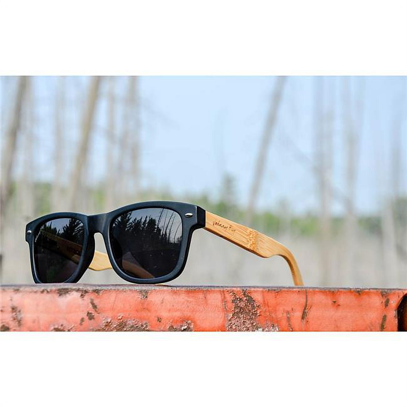 Johnny Fly RF2-amb-pol-brw-bam Retrofly Bamboo Polarized 