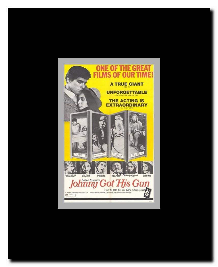 Johnny Got His Gun Framed Movie Poster