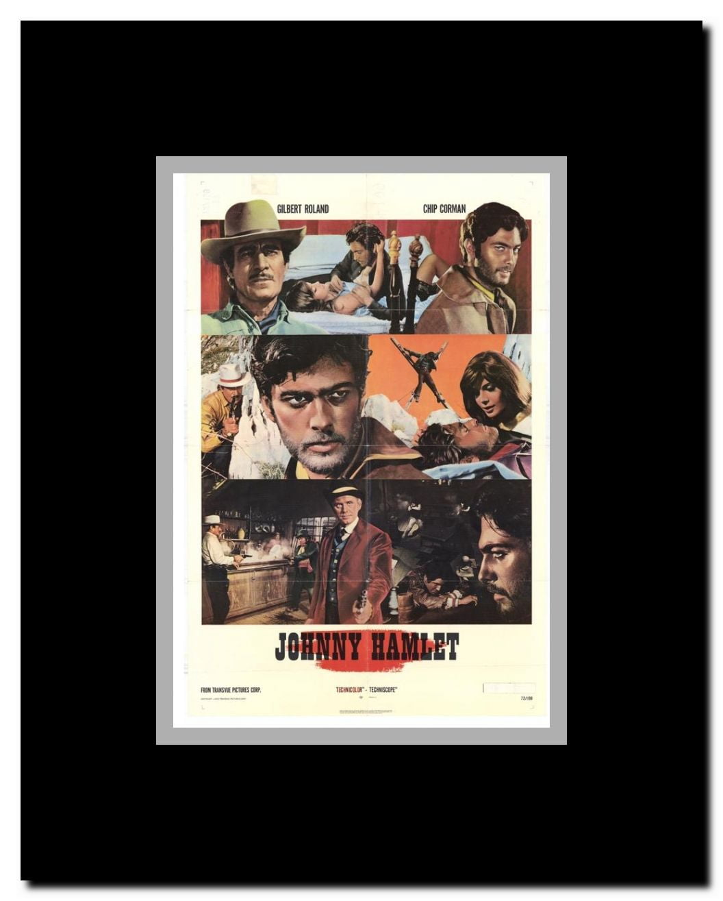 Johnny Hamlet Framed Movie Poster