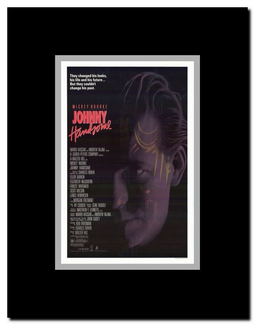 Johnny Handsome Framed Movie Poster