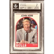 Johnny John Red Kerr Chicago Bulls 1989-90 Hoops Announcers card BGS 7