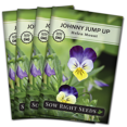 thumbnail image 1 of Johnny Jump Up Violet Seeds - Non GMO Heirloom Varieties for your Flower Garden - 4 Pack, 1 of 5