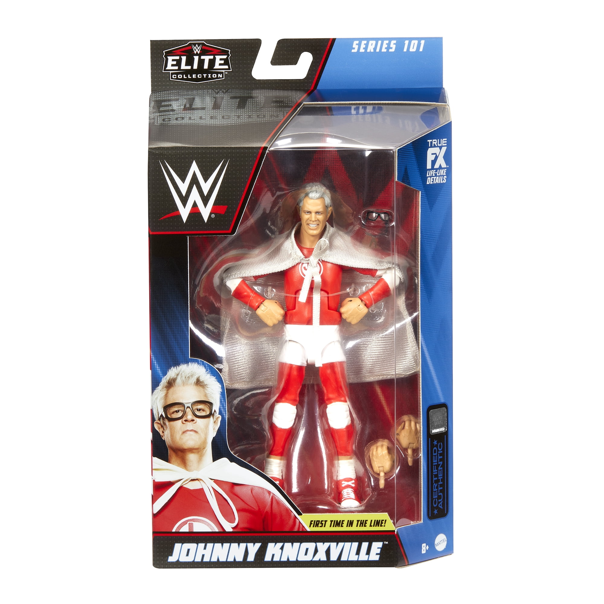 Johnny Knoxville WWE Elite 101 Mattel WWE Toy Wrestling Action Figure
