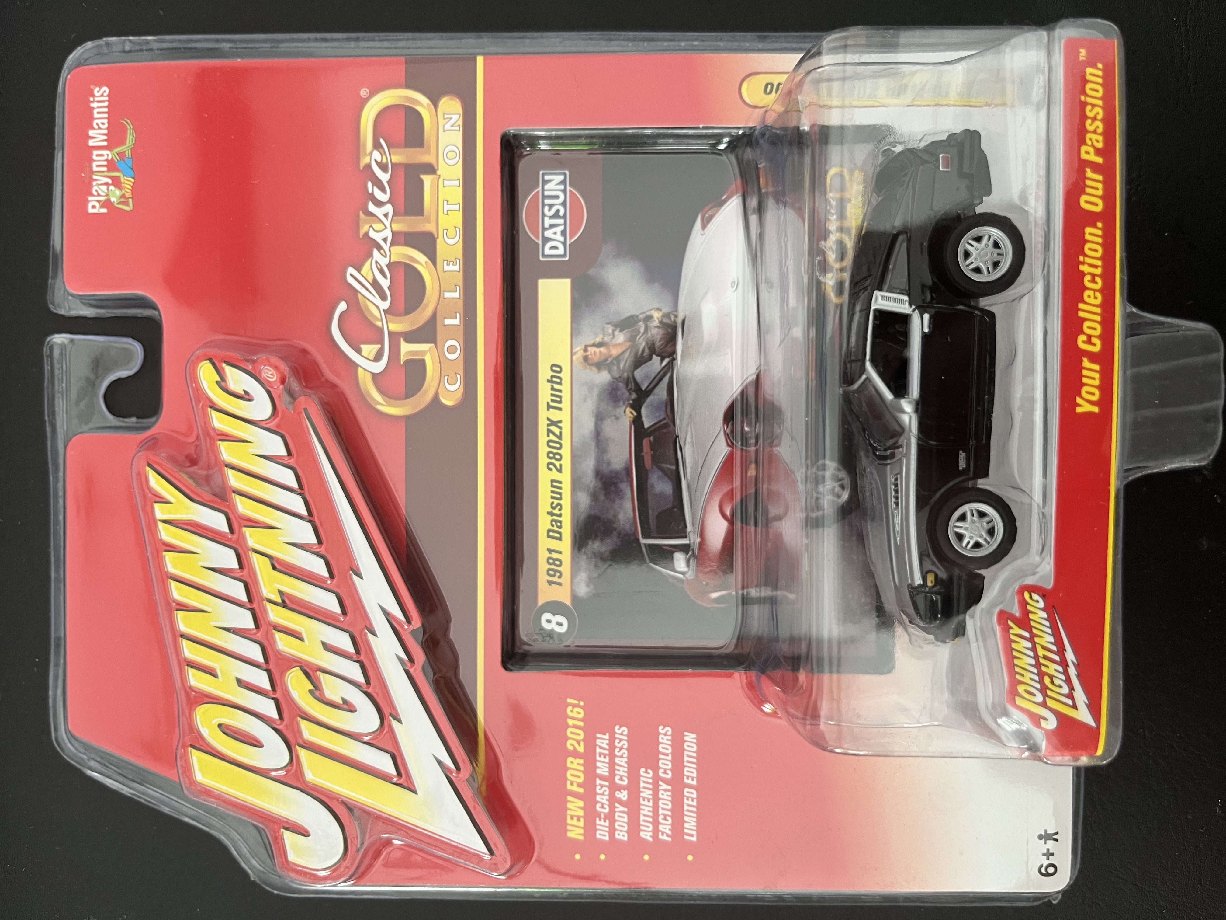 Johnny Lightning 1:64 CLASSIC GOLD COLLECTION 1981 DATSUN 208ZX TURBO ...