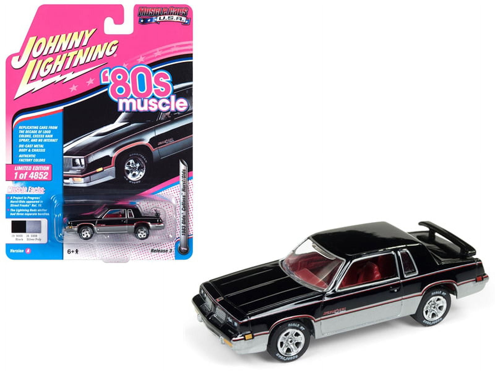Johnny Lightning 1:64 1983 Oldsmobile Cutlass Hurst Diecast