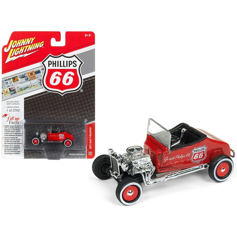 Johnny Lightning 1:64 Scale Orange 1927 Ford T-Roadster Phillips