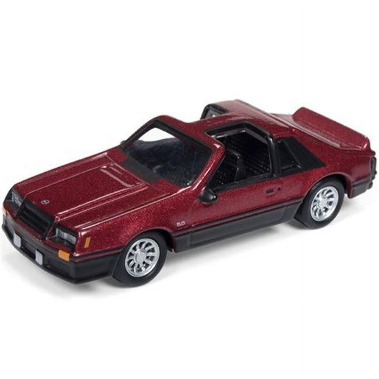 Xe mô hình Die-Cast Johnny Lightning 1990 Ford Mustang Race Car 1:64