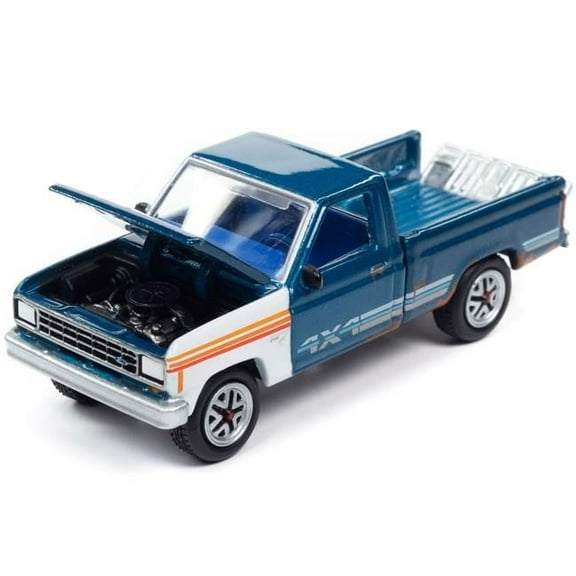 Johnny Lightning 1:64 Street Freaks Ver A 1984 Ford Ranger Blue