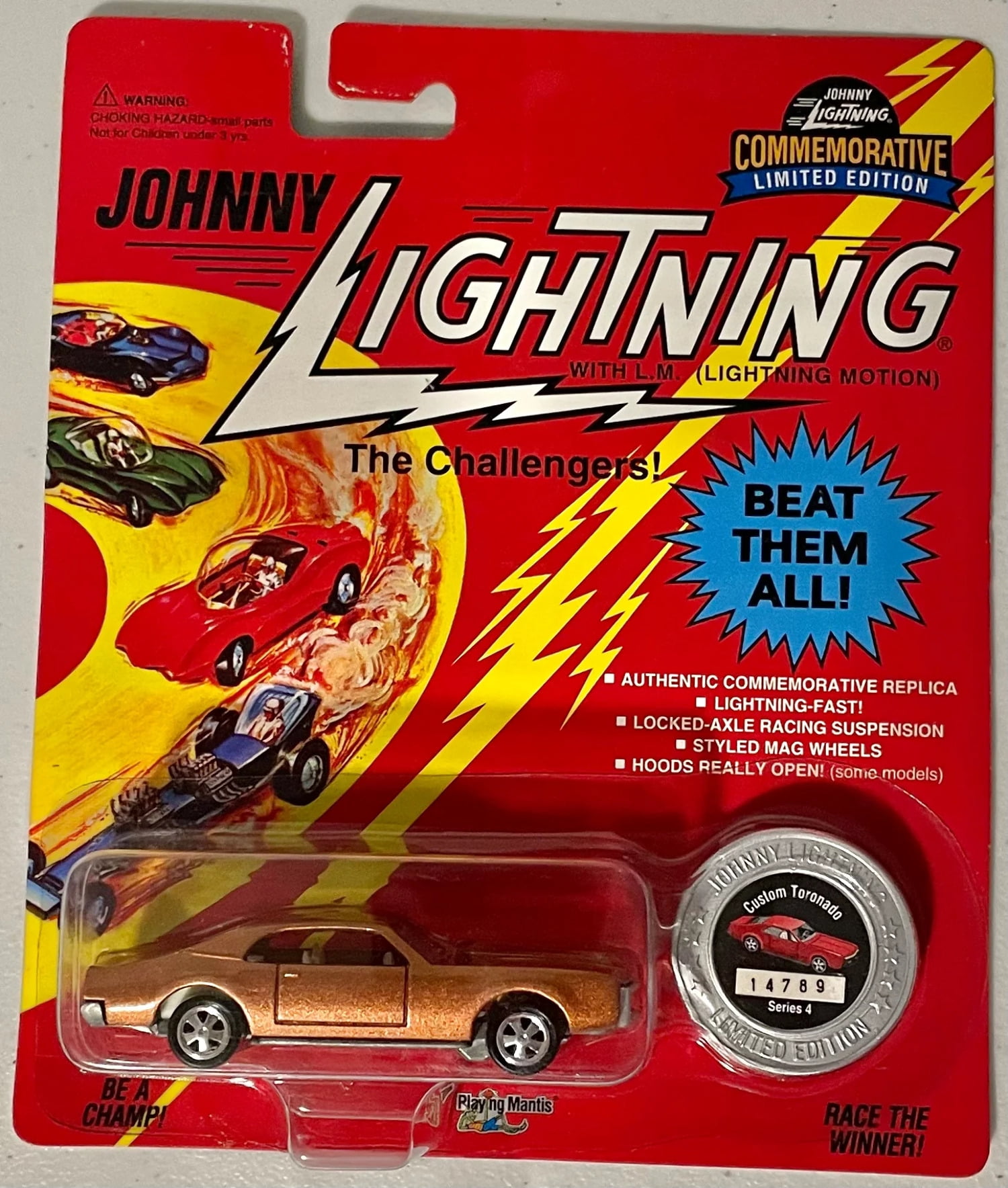 Johnny Lightning 1/64 The Challengers Custom Olds Toronado Bronze ...