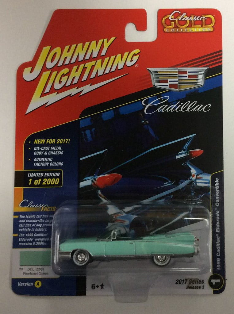 ジョニーライトニング 1959 キャデラック エルドラド コンバーチブル Johnny Lightning 1959 Cadillac Eldorado Convertible Diecast