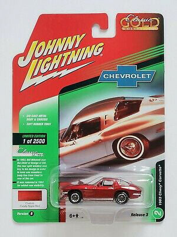 Johnny Lightning 1963 Chevrolet Corvette Toy - Walmart.com