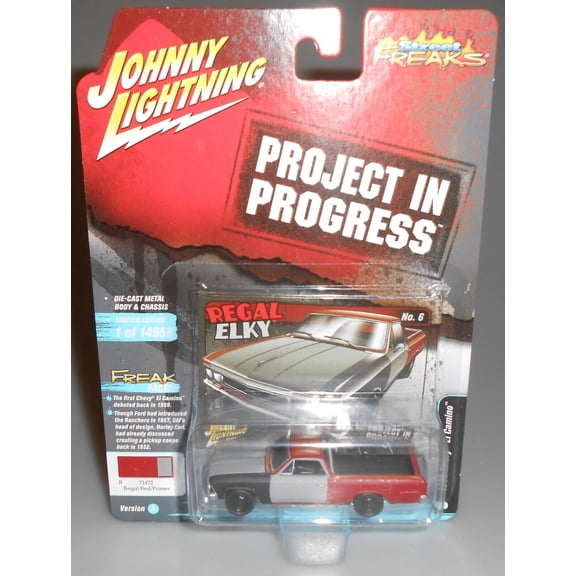 Johnny Lightning 1966 Chevy El Camino Project in Progress Street Freaks NEW 2022