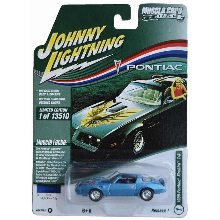 Johnny Lightning 1980 Pontiac Firebird T/A, Muscle Cars [Bright