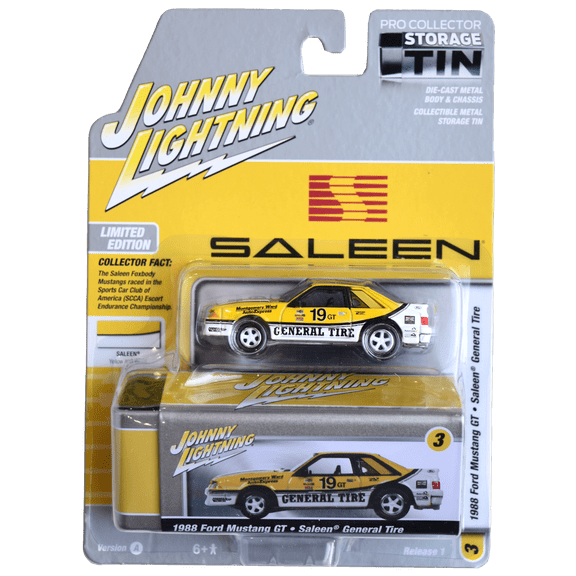 Johnny Lightning 1988 Ford Mustang GT Saleen General Tire