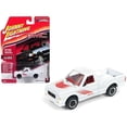 thumbnail image 1 of Johnny Lightning 1991 GMC Syclone Gloss White with Red Graphics Pickup Truck, 1 of 2