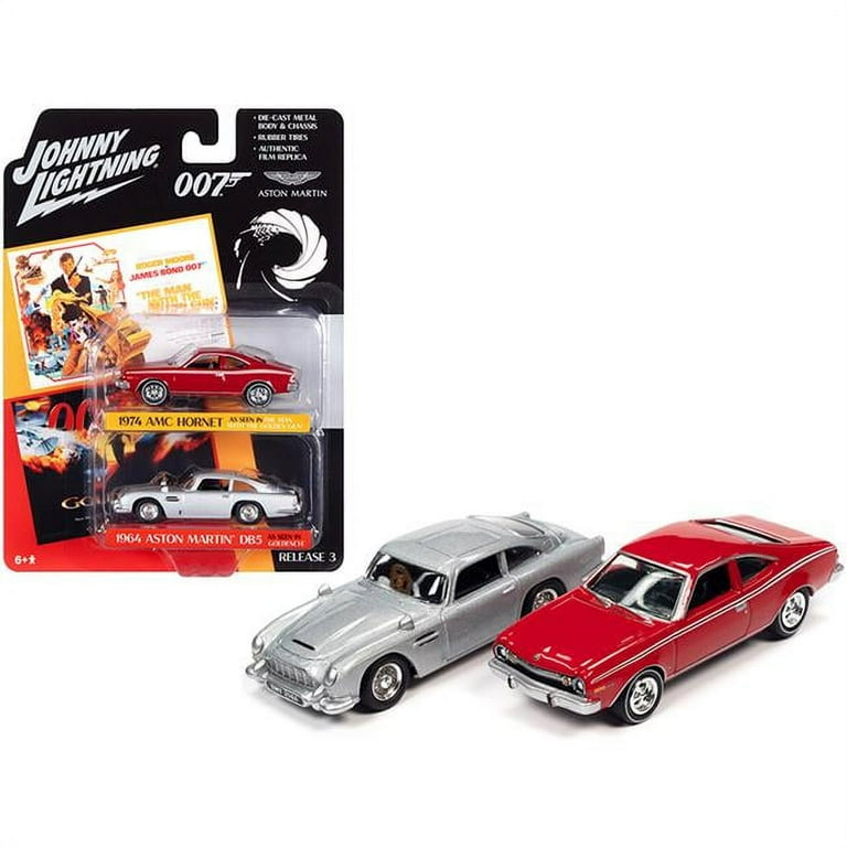 1974 Amc Hornet Red And 1964 Aston Martin Db5 (rhd) Silver (james