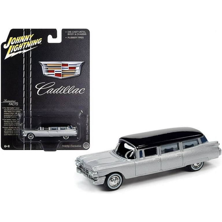 最愛 Lightning Johnny JLSP091 with Silver Hearse Cadillac 1959 ミニカー