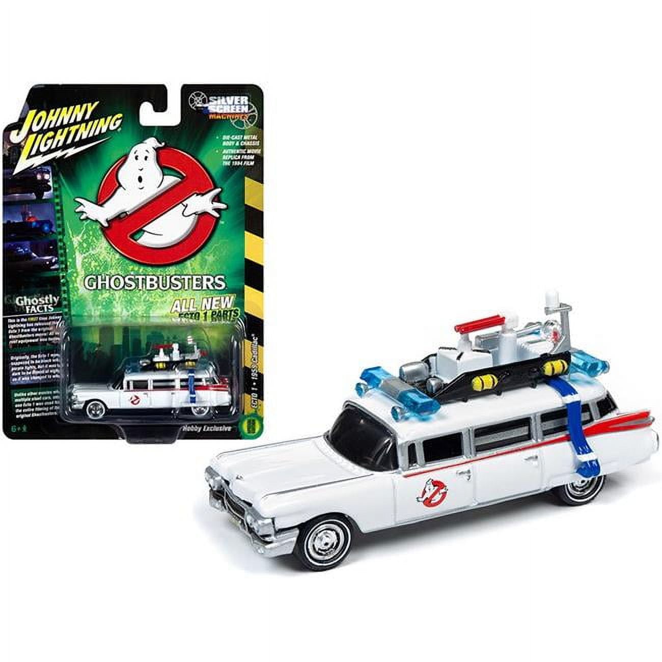 Johnny Lightning 1959 Cadillac Eldorado White Ghostbusters