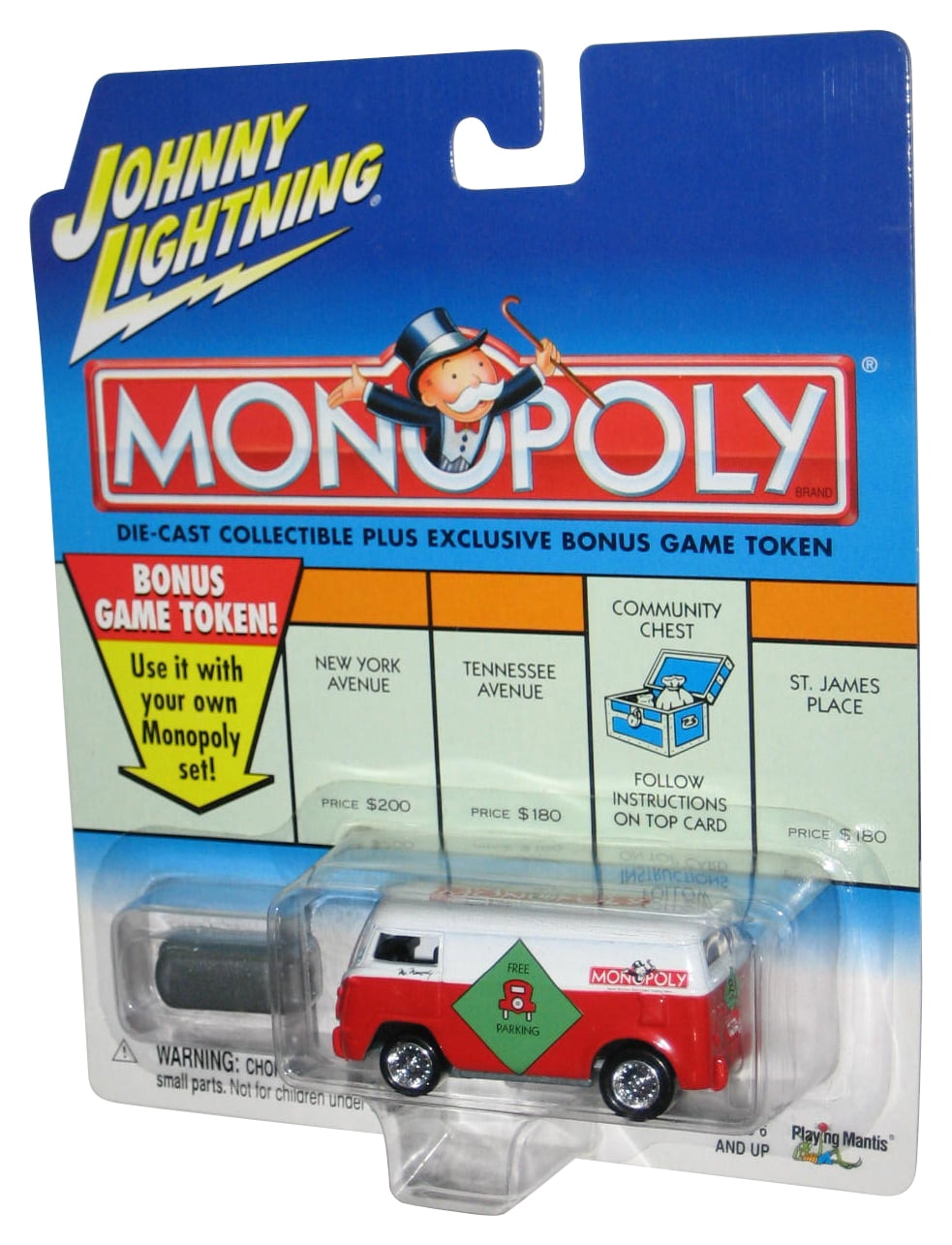 Johnny Lightning Monopoly Cars