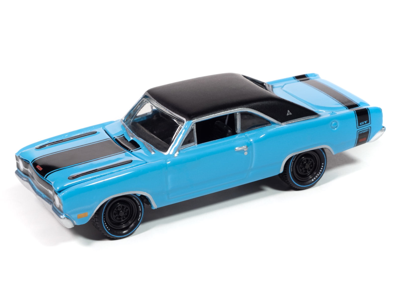 Johnny Lightning アメリカングラフィティー ジオラマ 激レア Johnny Lightning Pop Culture Goodyear Blue Streak 1969 Dodge Dart
