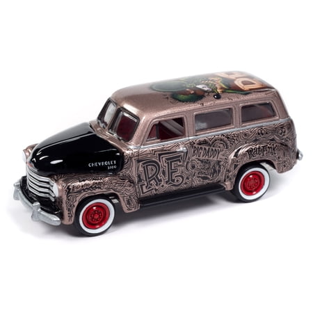 Johnny Lightning Pop Culture Rat Fink 1950 Chevy Suburban