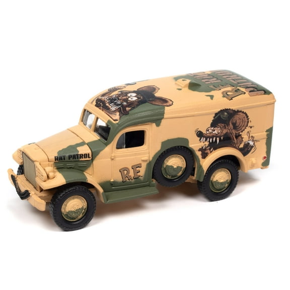 Johnny Lightning Pop Culture Rat Fink Dodge WC54