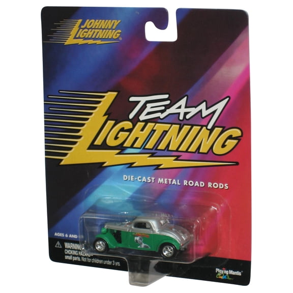 Johnny Lightning Team (2000) Green Three Stooges Larry '33 Flathead Toy Car