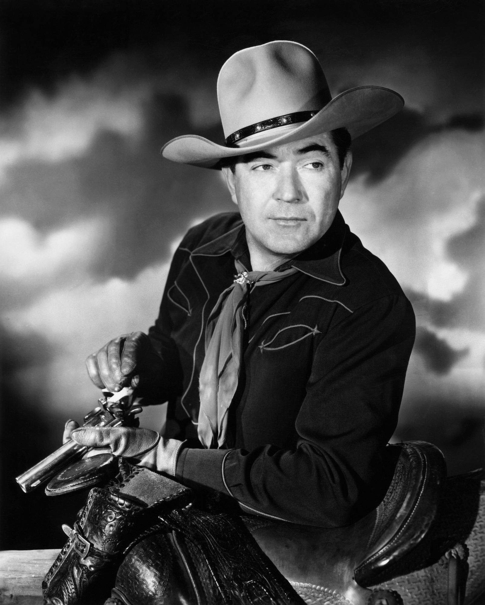 Johnny Mack Brown Canvas Art -  (16 x 20)