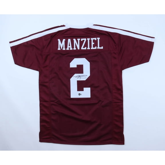 Johnny Manziel Autographed Hand Signed Custom Jersey - Beckett COA