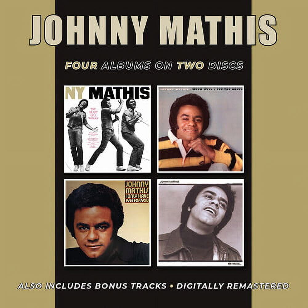 Johnny Mathis - Heart Of A Woman / When Will I See You Again / I Only Have Eyes ForYou / Mathis Is - Music & Performance - CD