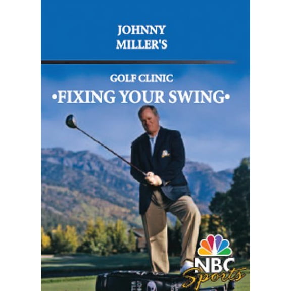 Johnny Miller's Fixing Your Swing Golf Clinic DVD NEW