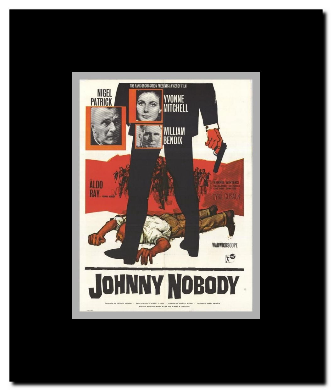 Johnny Nobody Framed Movie Poster
