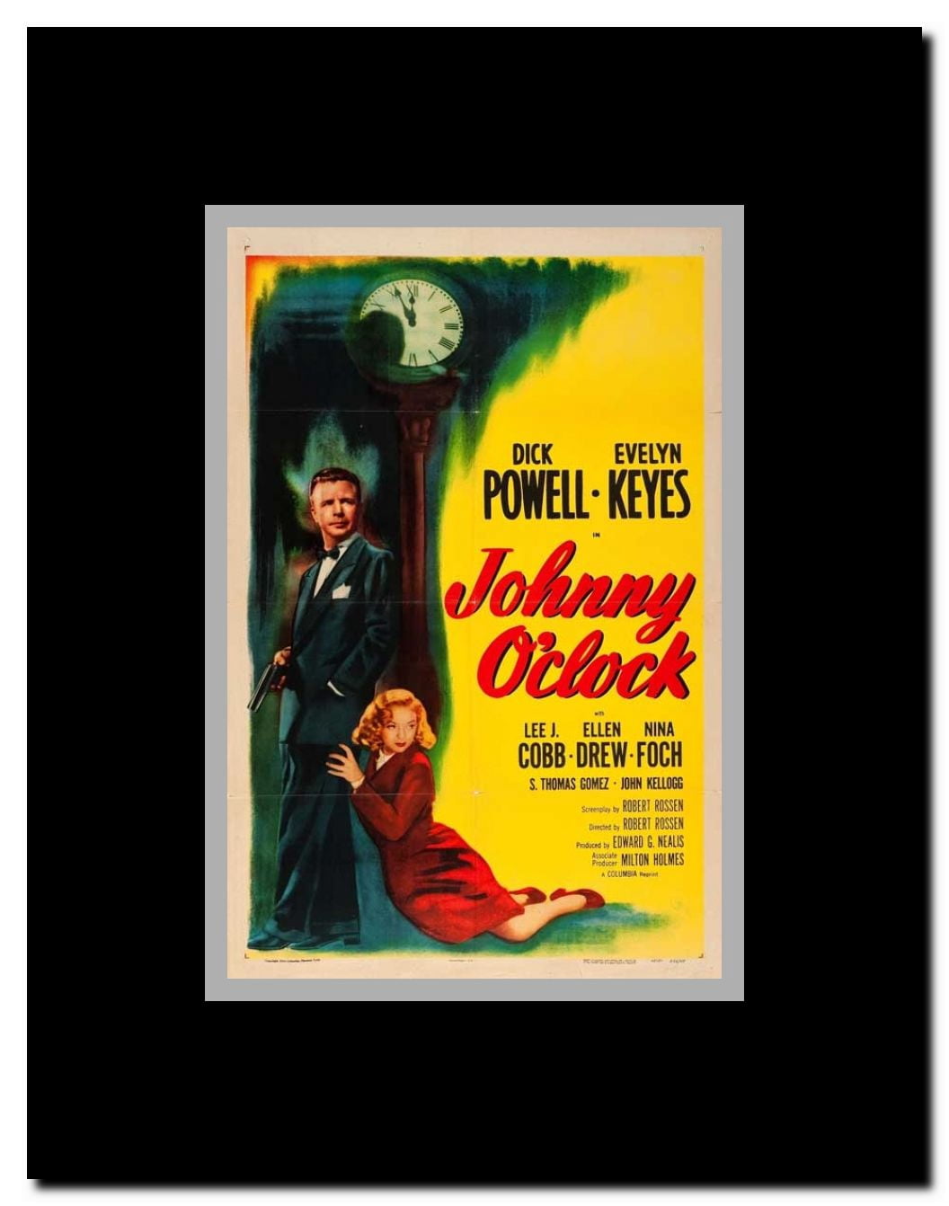 Johnny Oro Framed Movie Poster