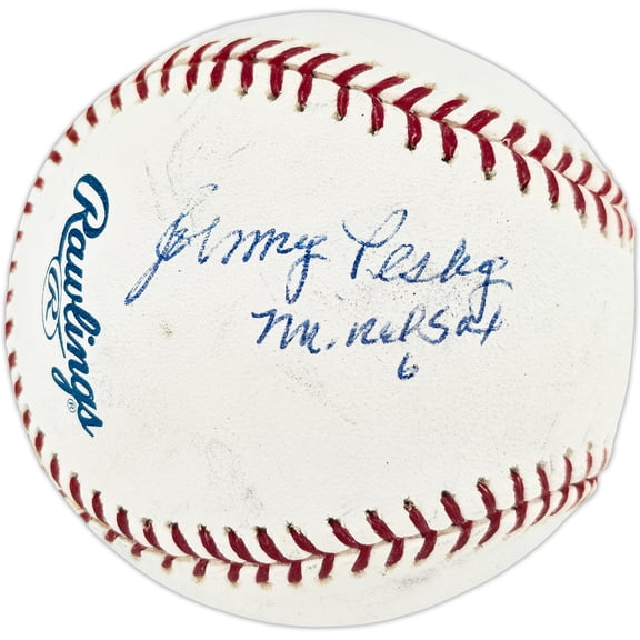 Johnny Pesky Autographed Official MLB Baseball Boston Red Sox "Mr. Red Sox 6" SKU #266822