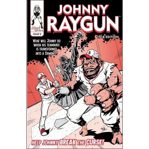 Johnny Raygun: Quarterly #3A VF ; Jetpack Comic Book