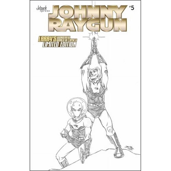 Johnny Raygun: Quarterly #5B VF ; Jetpack Comic Book