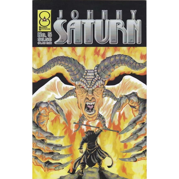 Johnny Saturn #5 VF ; Story Studios Comic Book
