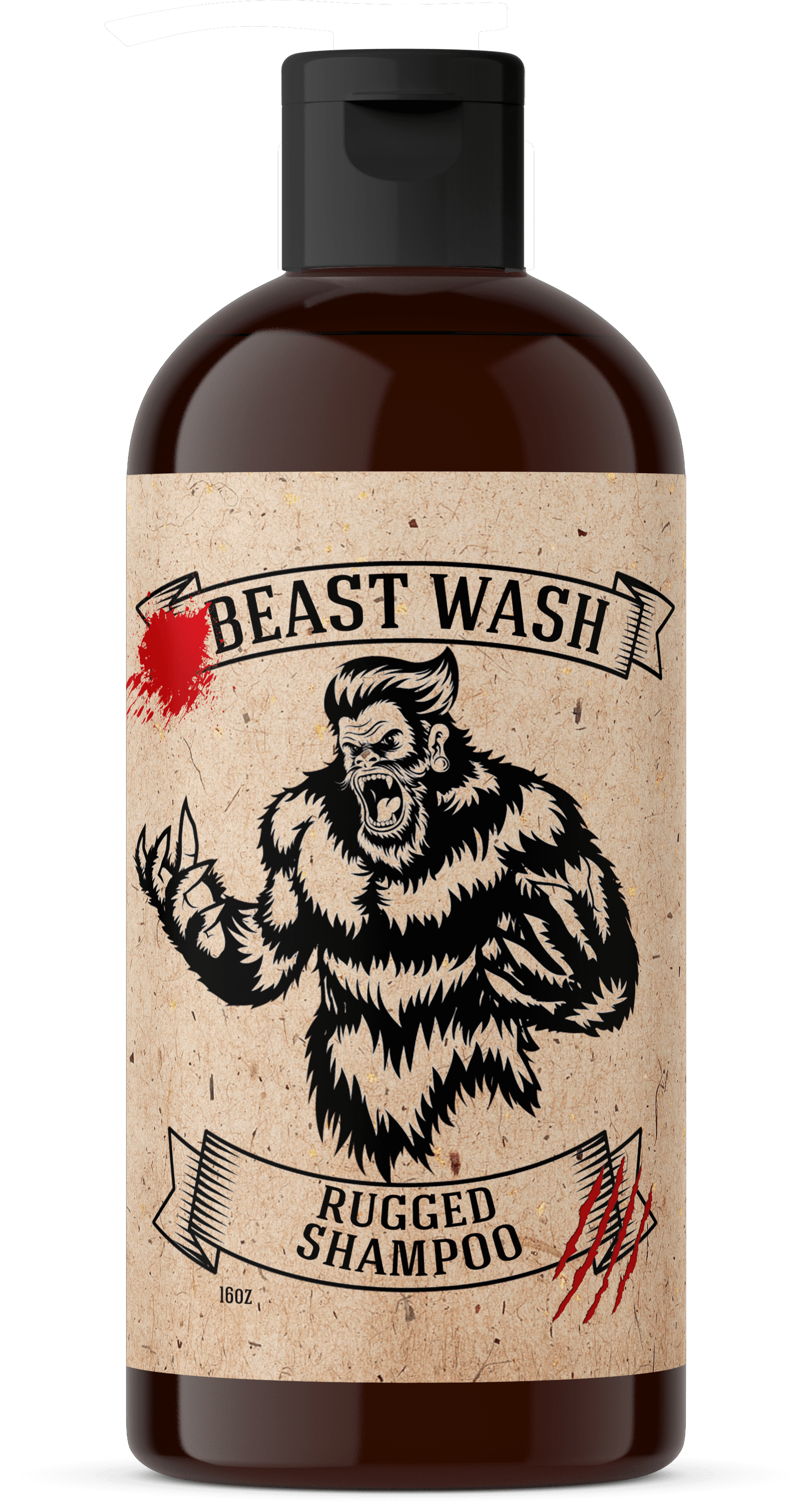 Johnny Slicks Shampoo |Supports Hair Hydration & Volume |16 oz | Rugged Scent