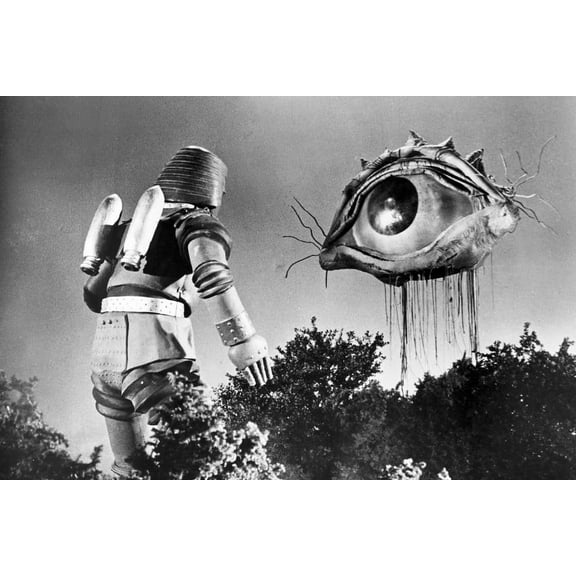 Johnny Sokko and His Flying Robot Giant Eyeball Japanese Monster 24x36 Poster