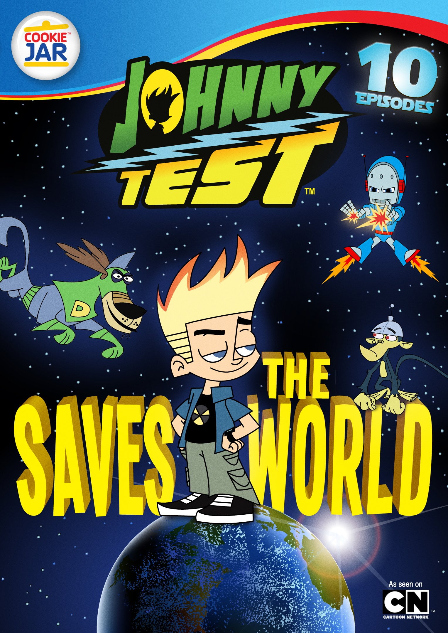 Johnny Test: Johnny Saves the World (DVD) - Walmart.com