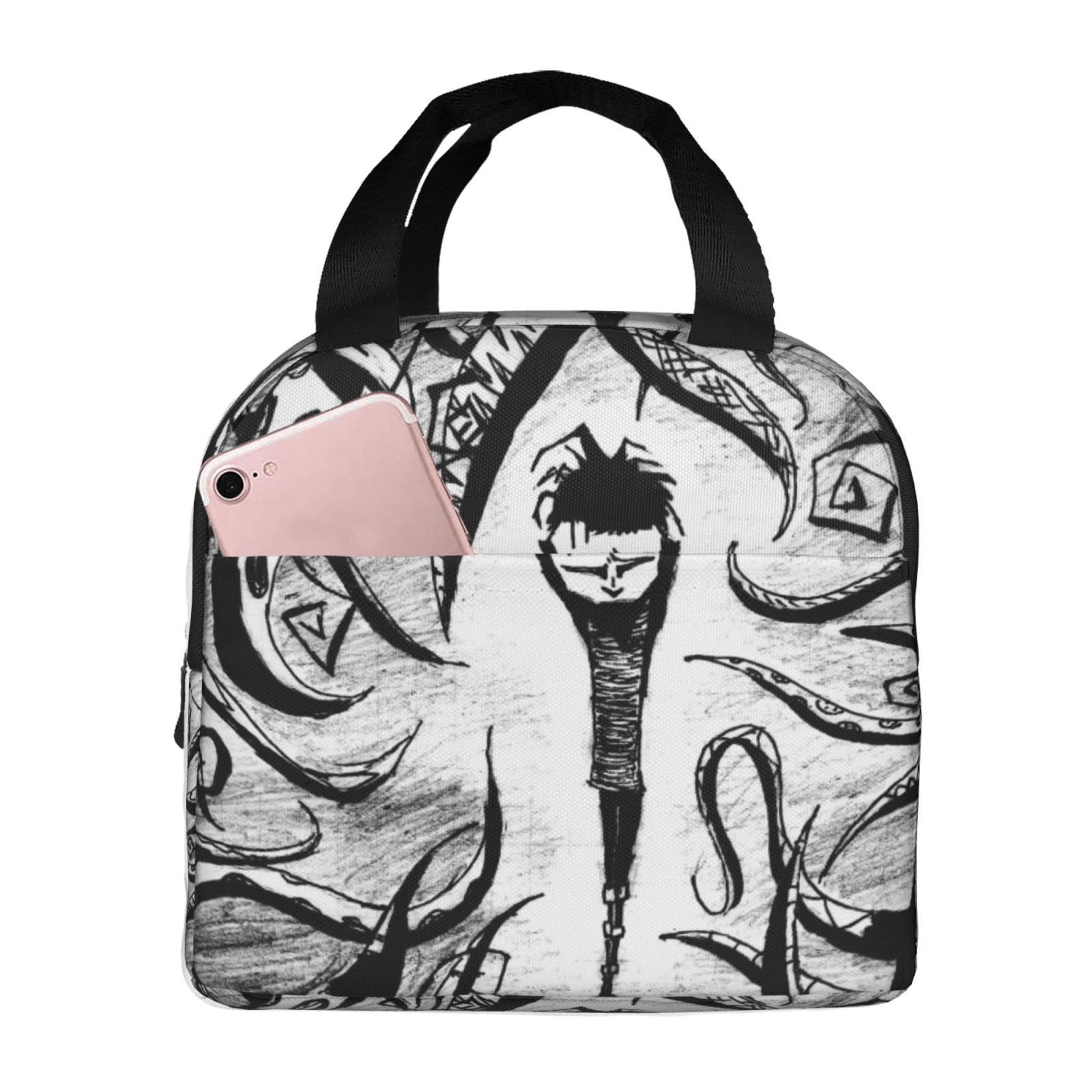 Johnny The Homicidal Maniac Lunch Bag Insulated Lunch Box for Women Men