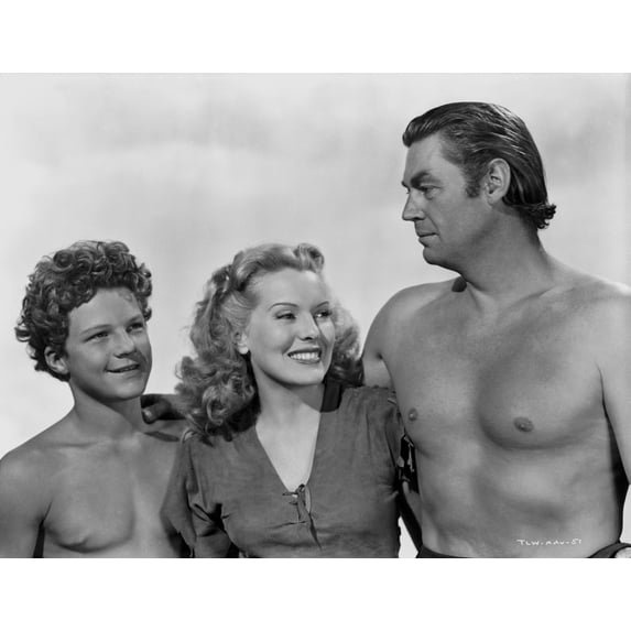 Johnny Weissmuller Portrait in Black and White Photo Print (8 x 10)