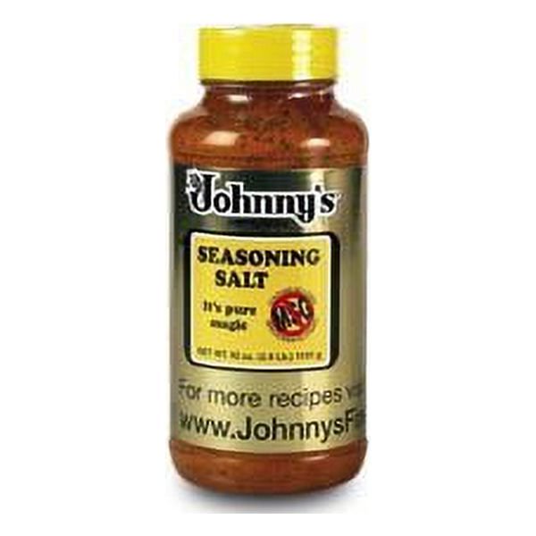 Johnny's Seasoning Salt , DC20 NO MSG 42Ounce Bottle (Pack of 3