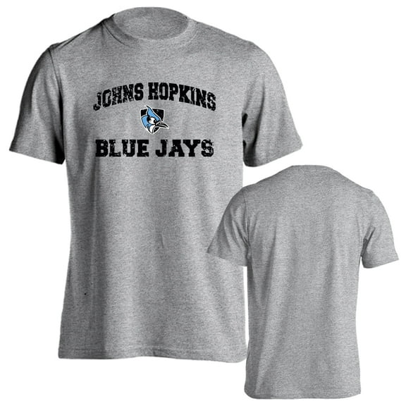 Johns Hopkins University Blue Jays Distressed Retro Short Sleeve T-Shirt