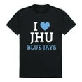 thumbnail image 1 of Johns Hopkins University I Love T-Shirt, Black - Medium, 1 of 1