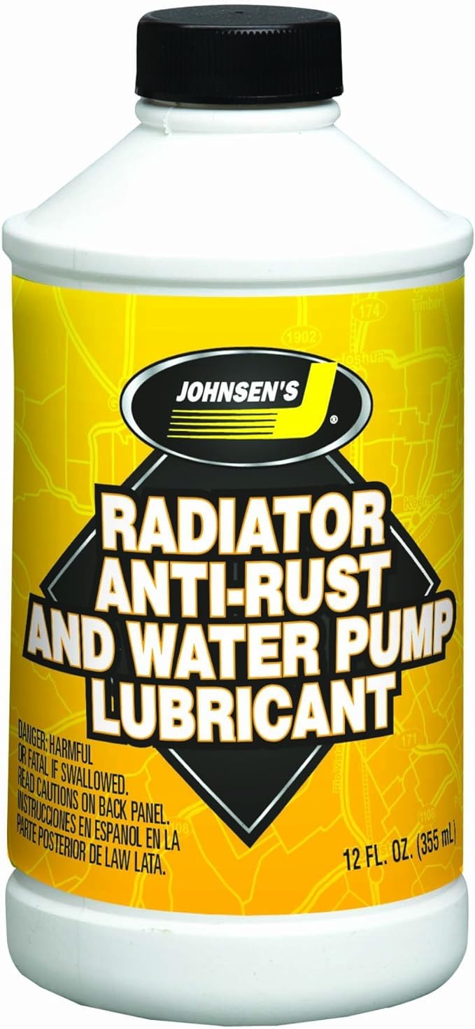 Johnsen's 4618 Radiator Treatment and Water Pump Lubricant 12 oz