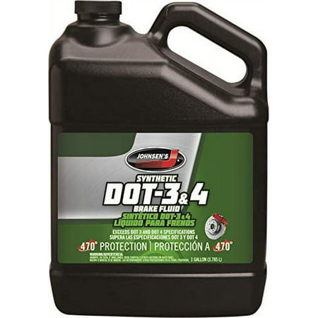Johnsen's 5034 Premium Synthetic DOT-4 Brake Fluid - 1 Gallon