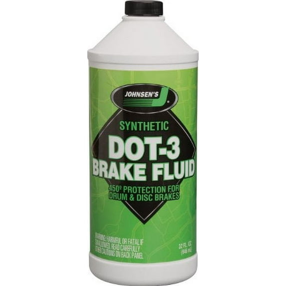 Johnsen's Dot 4 Brake Fluid - Quart.
