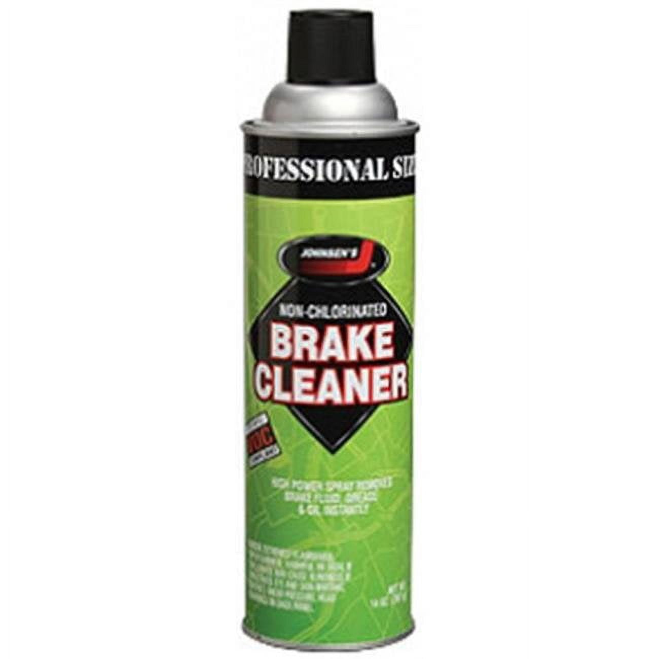 Johnsens 2417 14 oz Non-Chlorinated Brake Parts Cleaner - Pack of 12